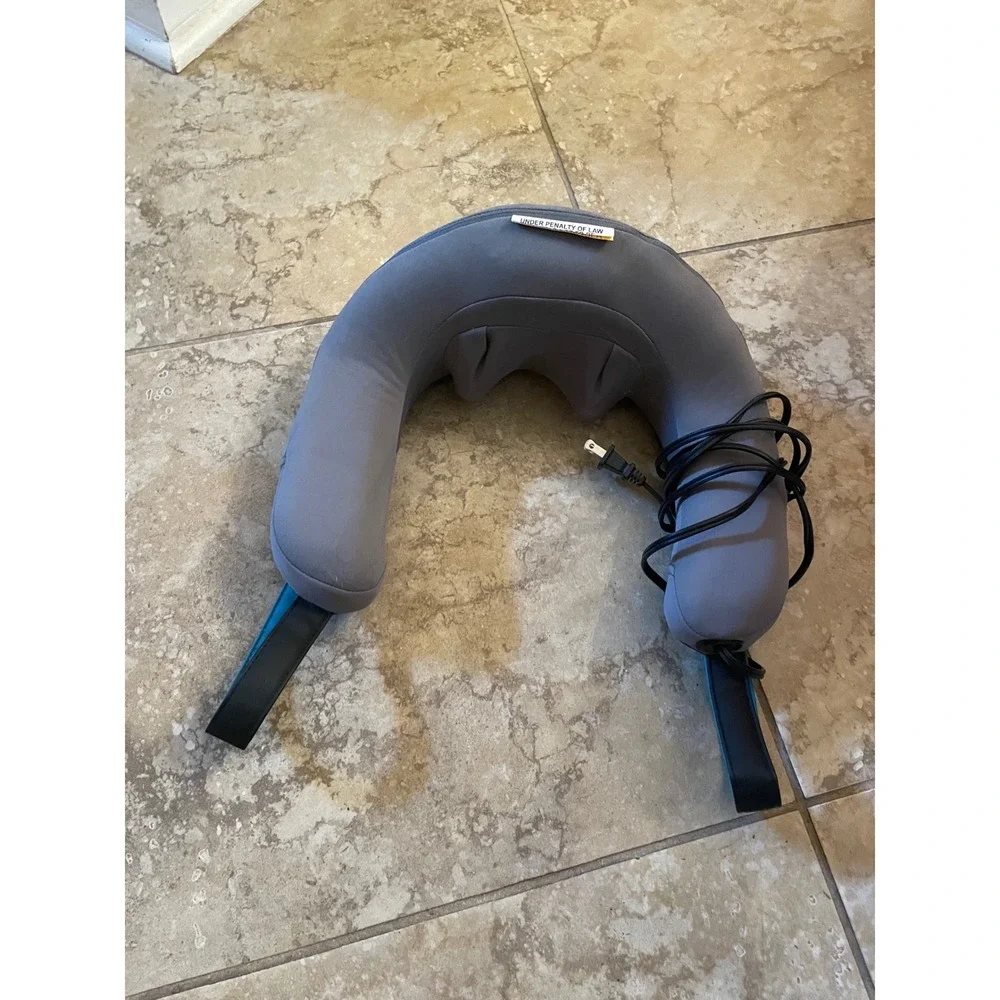 HOMEDICS Heated Neck and Shoulder‎ Massager Black Turquoise